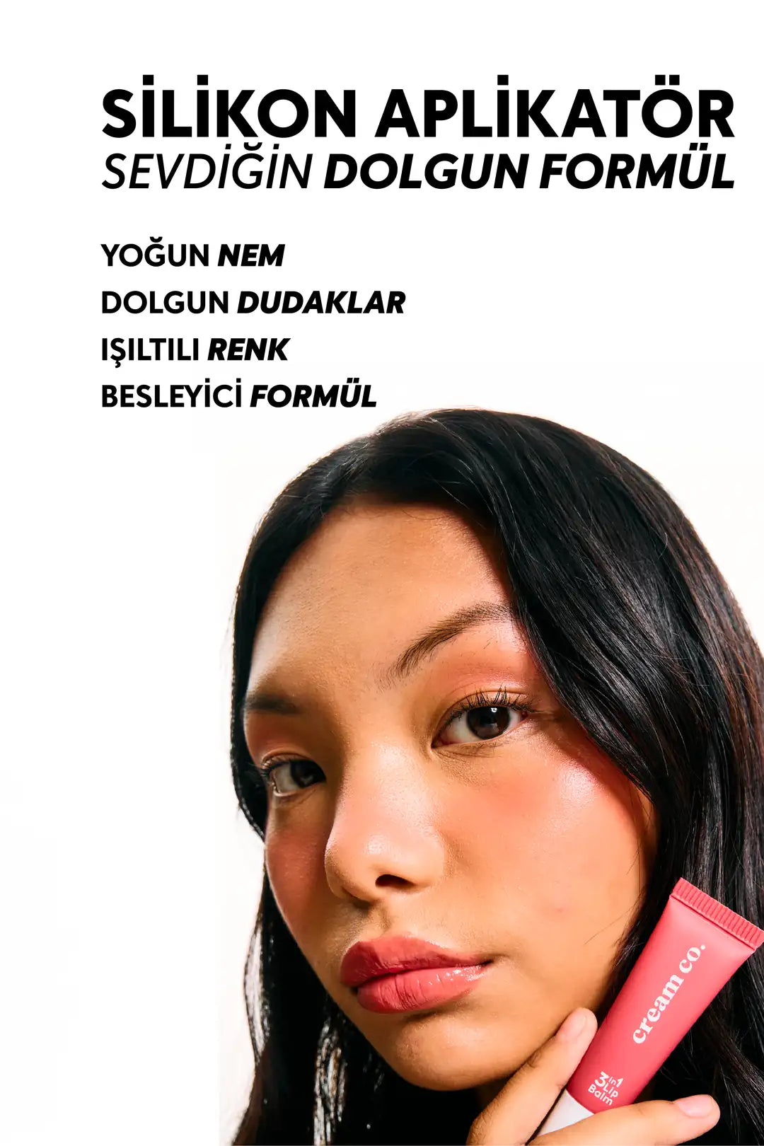 Dudak Nemlendirici & Ayna Seti - Cupcake