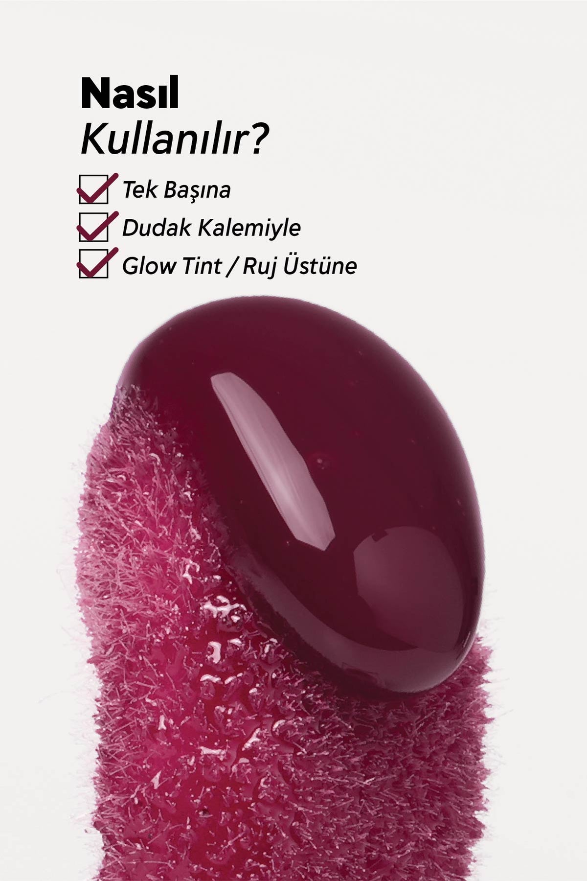 Lip Oil Gloss Black Cherry